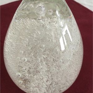 Glass paperweight